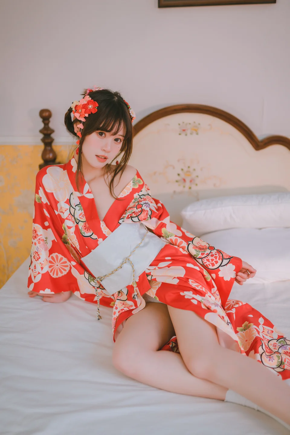 星黛鹿鹿 - No.012 日常 浴衣室 [49P-741MB]